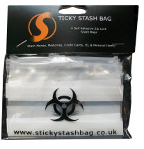 Sticky Stash Bag 4stk