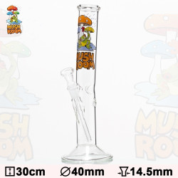 Glas Bong Mushroom 30cm