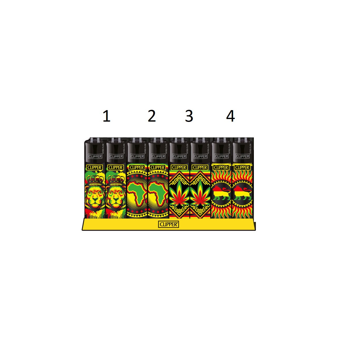 Clipper Classic Lighter Rasta A