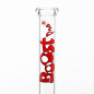 Glas Bong Boost Pro 44cm Rød Glas Bong Boost Pro 44cm Rød