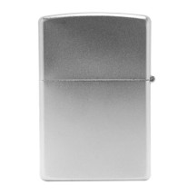 Zippo Lighter Chrome Satin