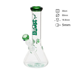 Glas Bong Boost 30cm Grøn