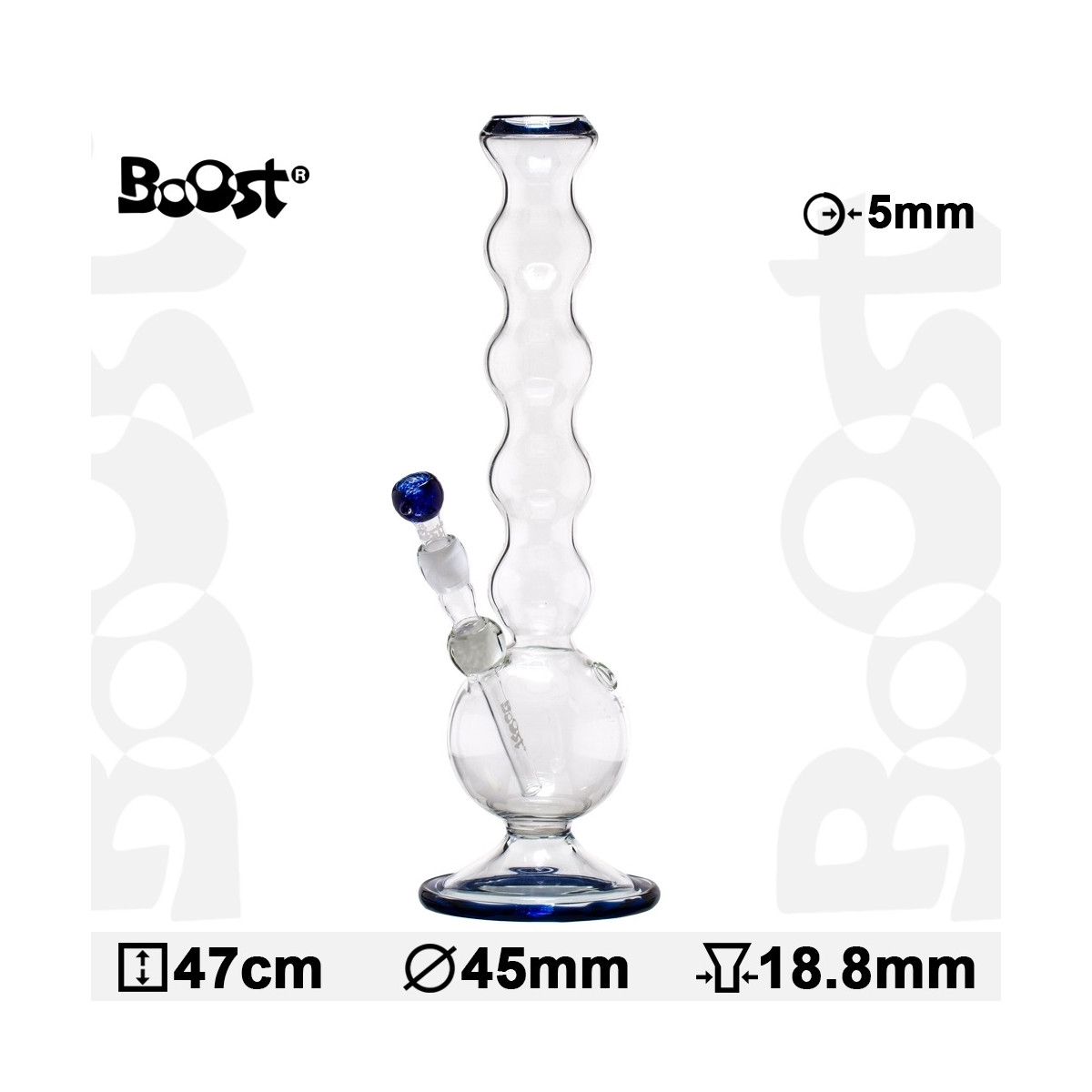 Glas Bong Boost 47cm