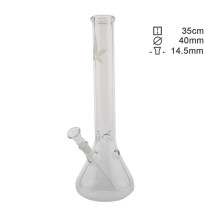 Glas Bong Cannabis 35cm Beaker