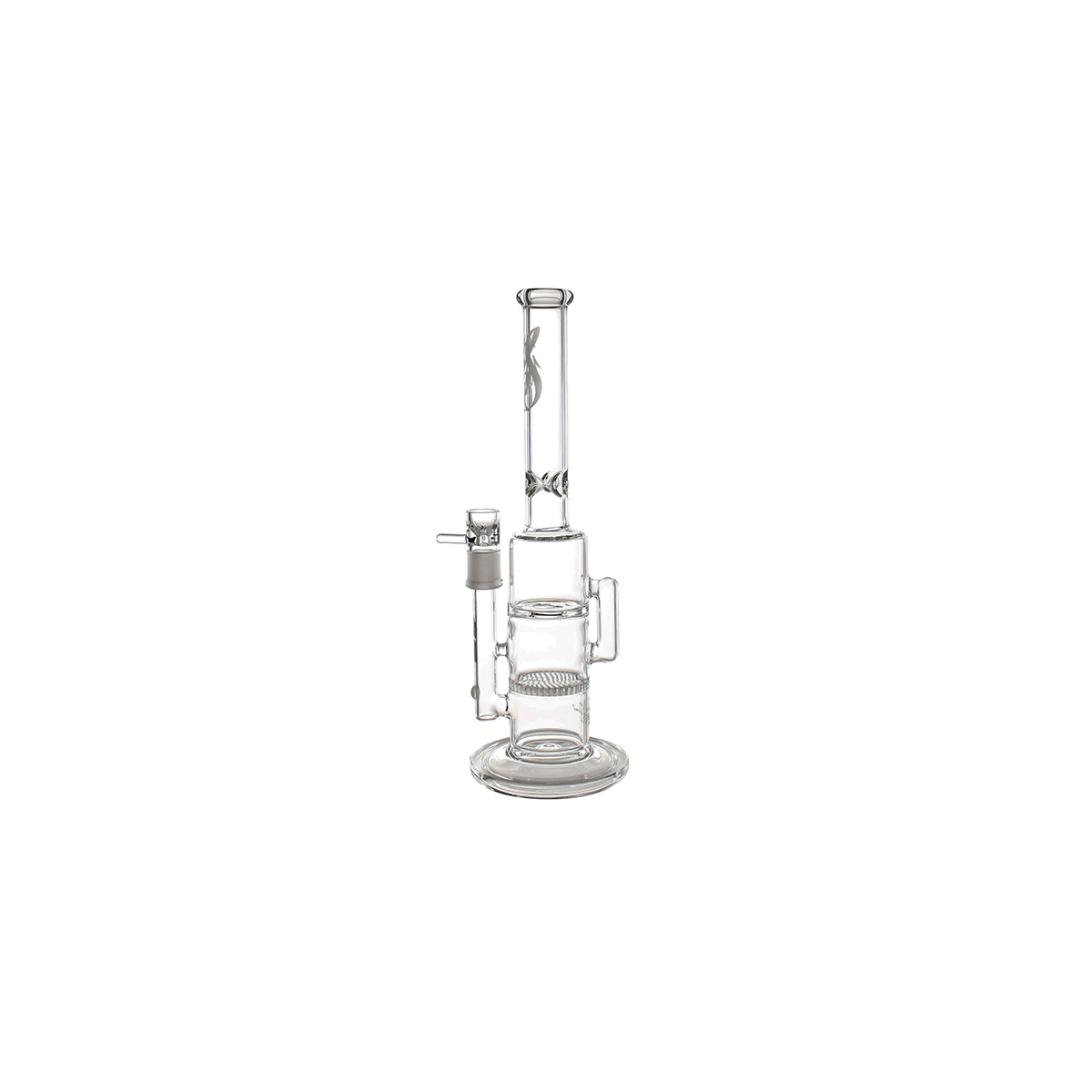 Glas Bong WS 36cm Honeycomb