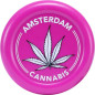 Grinder Plastik Amsterdam Pink 60mm 2 Lags