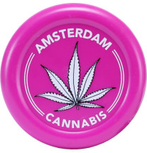 Grinder Plastik Amsterdam Pink 60mm 2 Lags