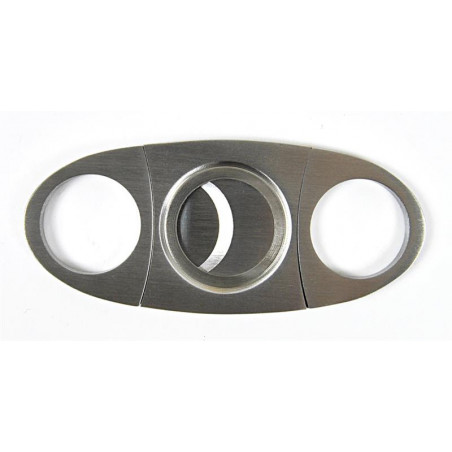 Cigar Cutter Chrom Børstet