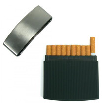 Cigaret Etui Børste Chrom