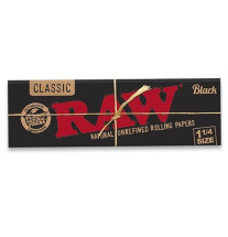 Raw 1 1/4 Black