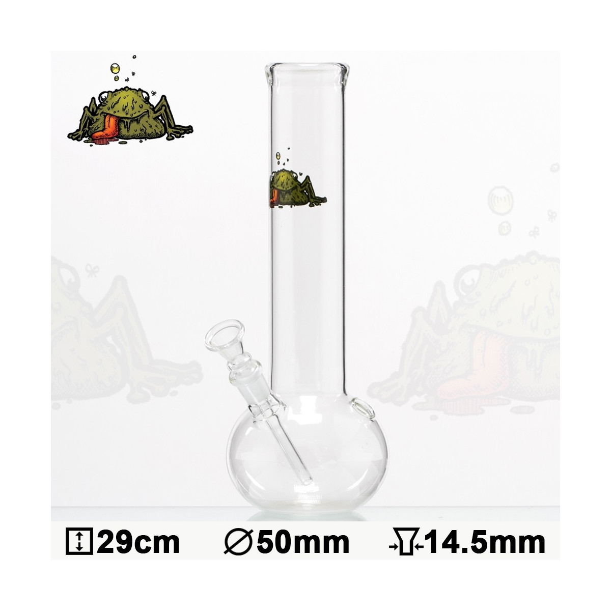 Glas Bong Bullfrog 29cm