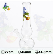 Glas Bong Cannapotter 27cm