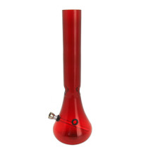 Akryl Bong Beaker Rød 32cm