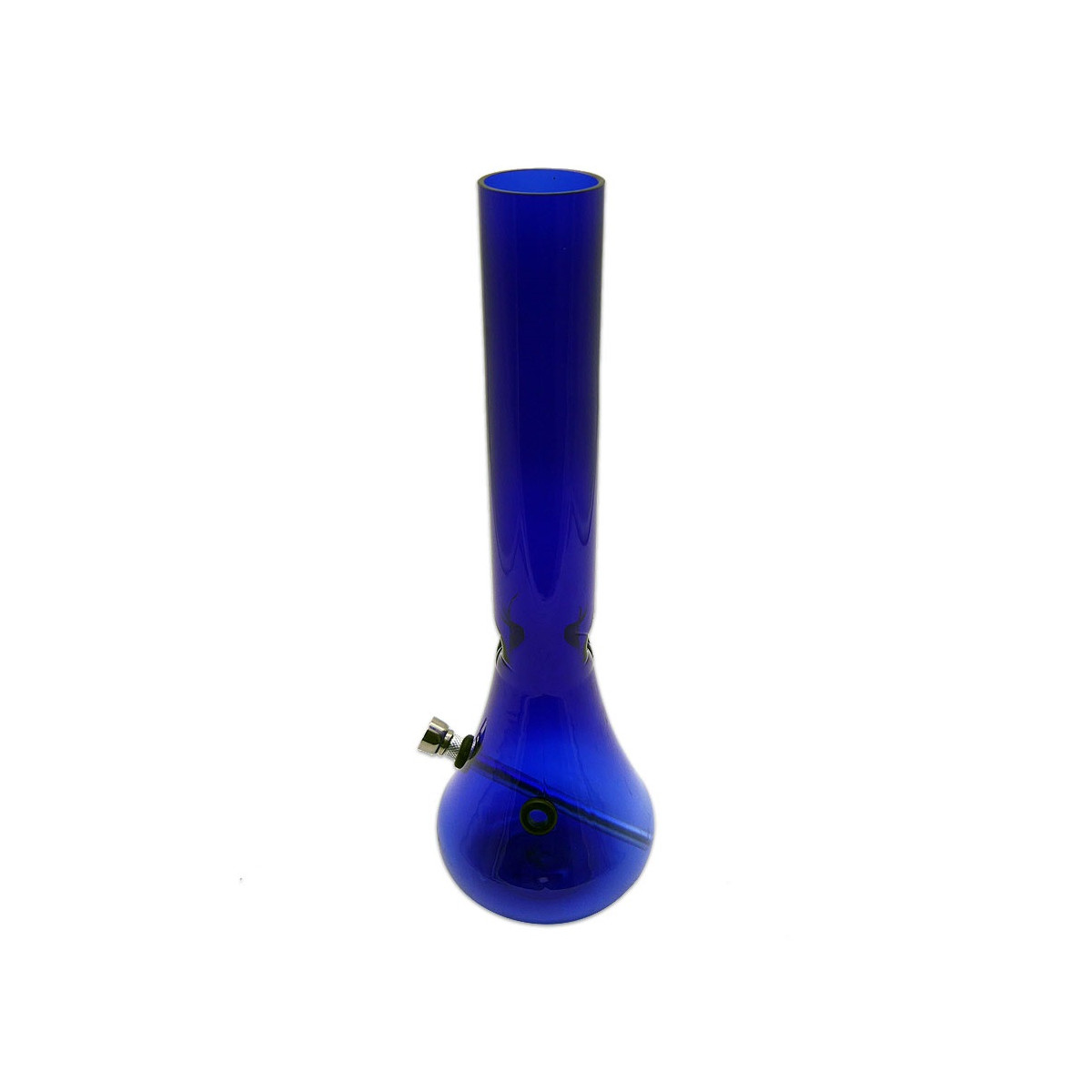 Akryl Bong Beaker Blå 32cm