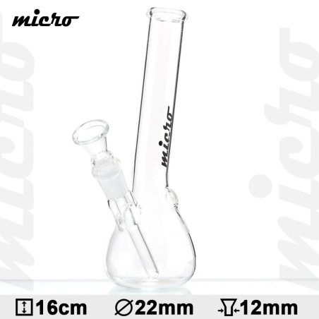 Glas Bong Micro Beaker 16cm