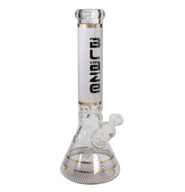 Glas Bong Blaze Stripes Beaker 35cm