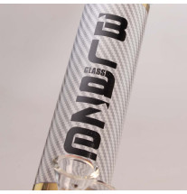 Glas Bong Blaze Stripes Beaker 35cm