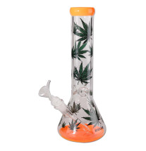 Glas Bong Breit Beaker 30cm