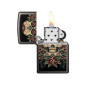 Zippo Lighter Skull and Roses