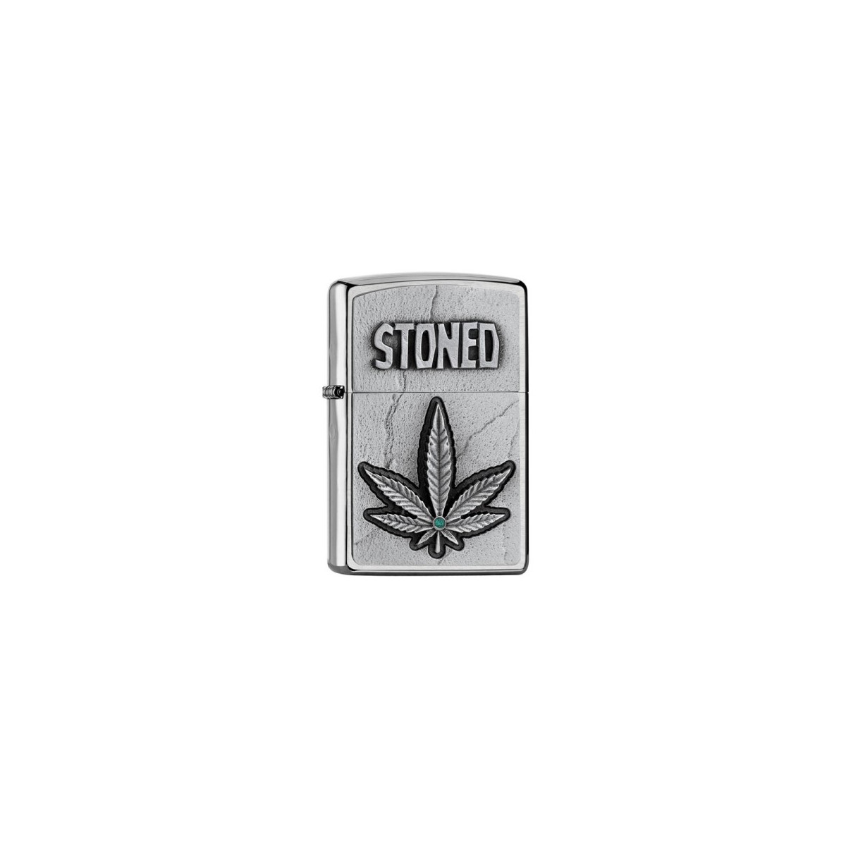 Zippo Lighter Stoned Weed