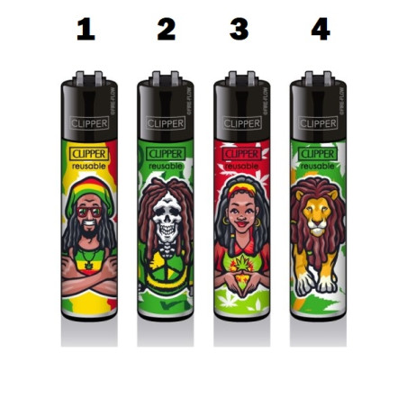 Clipper Classic Lighter Rasta 2