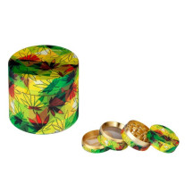 Grinder Rasta Cannabis 40mm 4 Lags