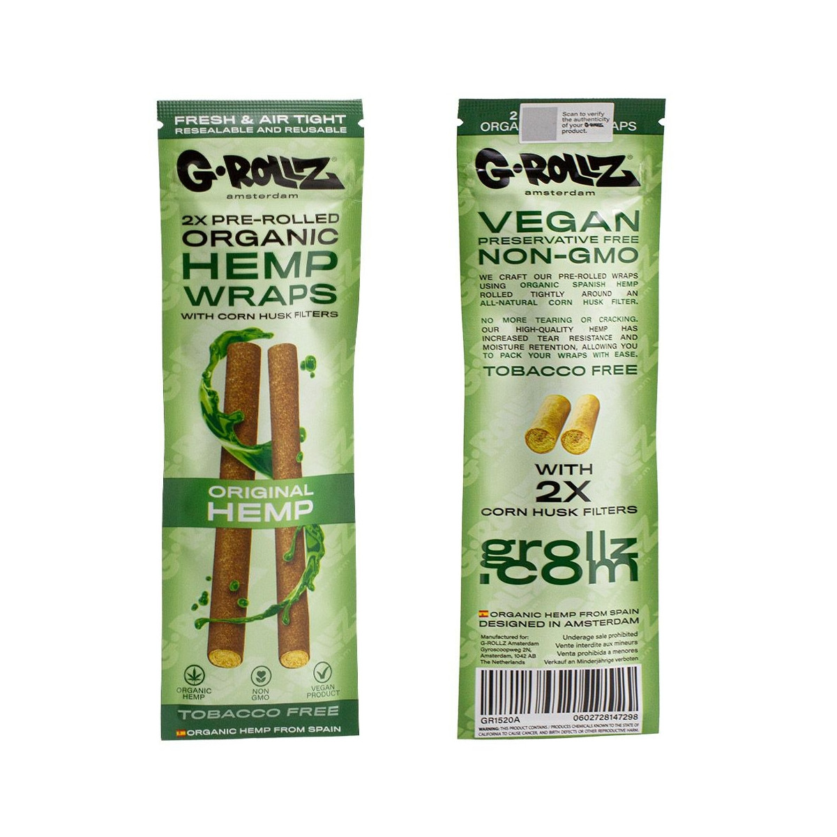 G-Rollz Blunt Cone Original Hemp