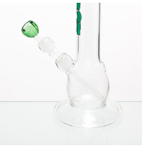 Glas Bong Boost 36cm Grøn