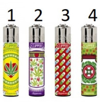 Clipper Classic Lighter Cannabis 9