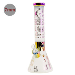 Glas Bong Amsterdam Egypt Gold 36cm
