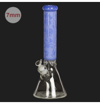 Glas Bong Amsterdam Skull 37cm