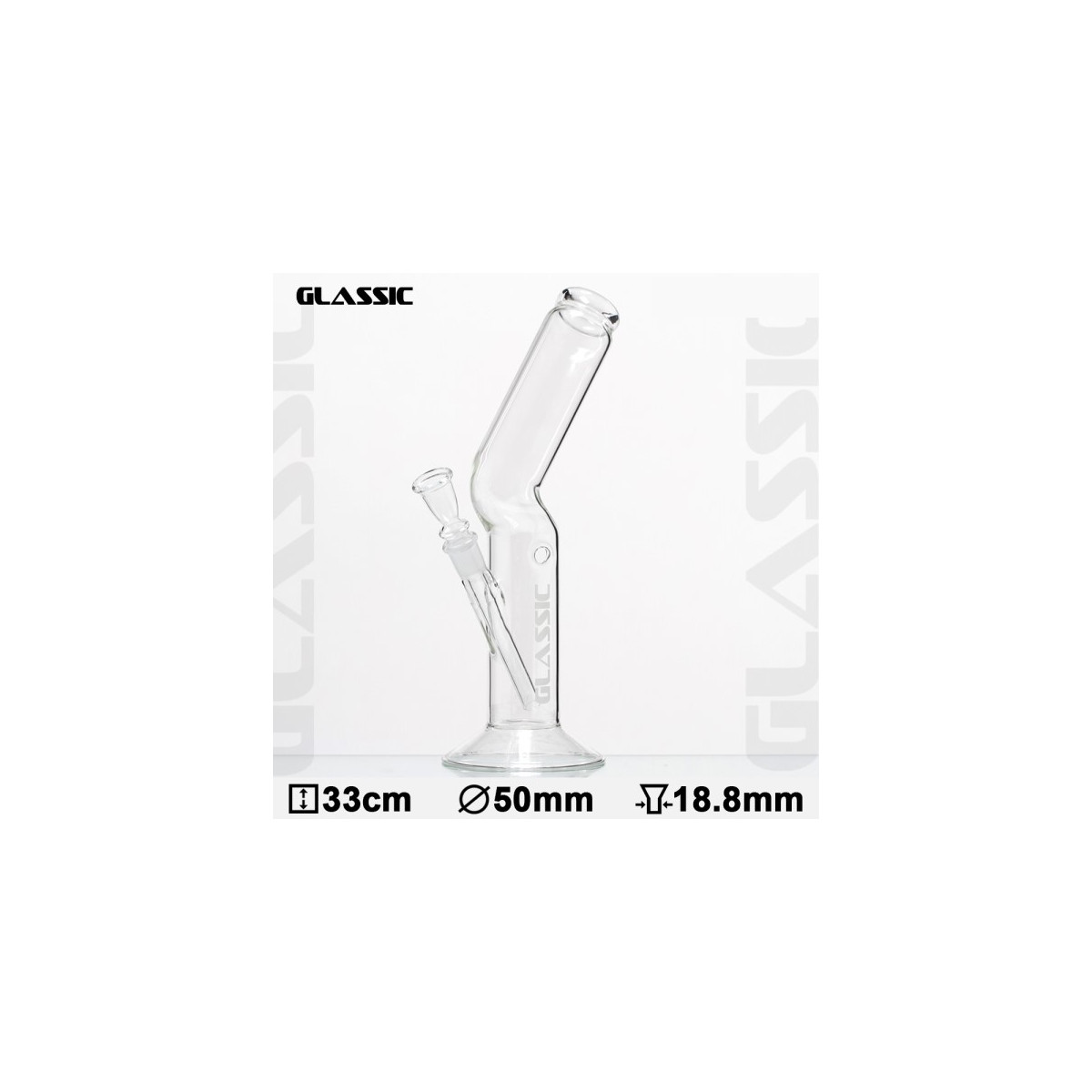 Glas Bong Flash 33cm