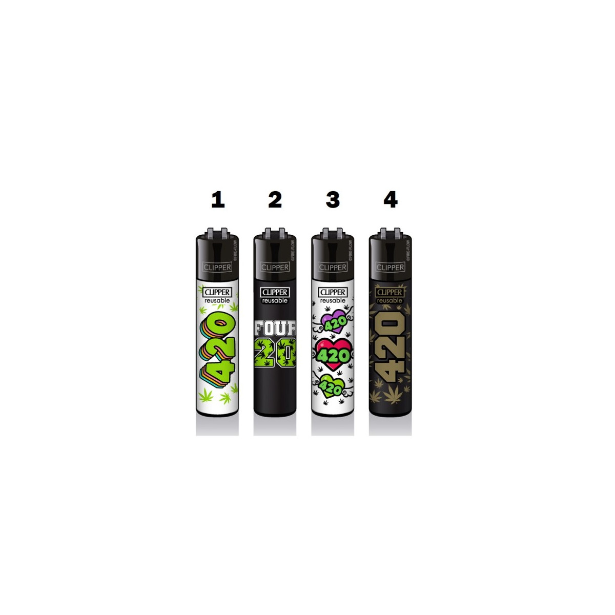 Clipper Classic Lighter 420 Collection