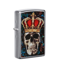 Zippo Lighter Skull King