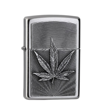 Zippo Lighter Hemp Leaf