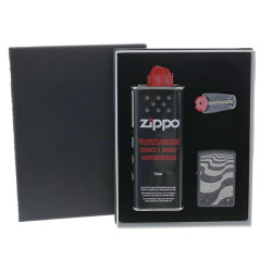 Zippo Lighter Grey Sæt