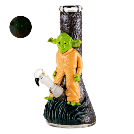 Glas Bong Grace Master Yoda 32cm