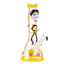 Glas Bong Grace Yellow 32cm