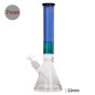 Glas Bong Amsterdam Blue Beaker 40cm