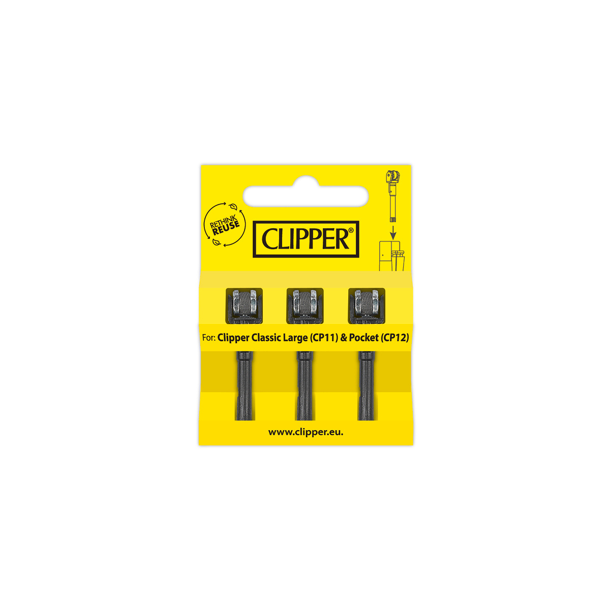 Clipper Flint System 3stk