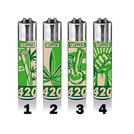 Clipper Classic Lighter Fourtwenty 420