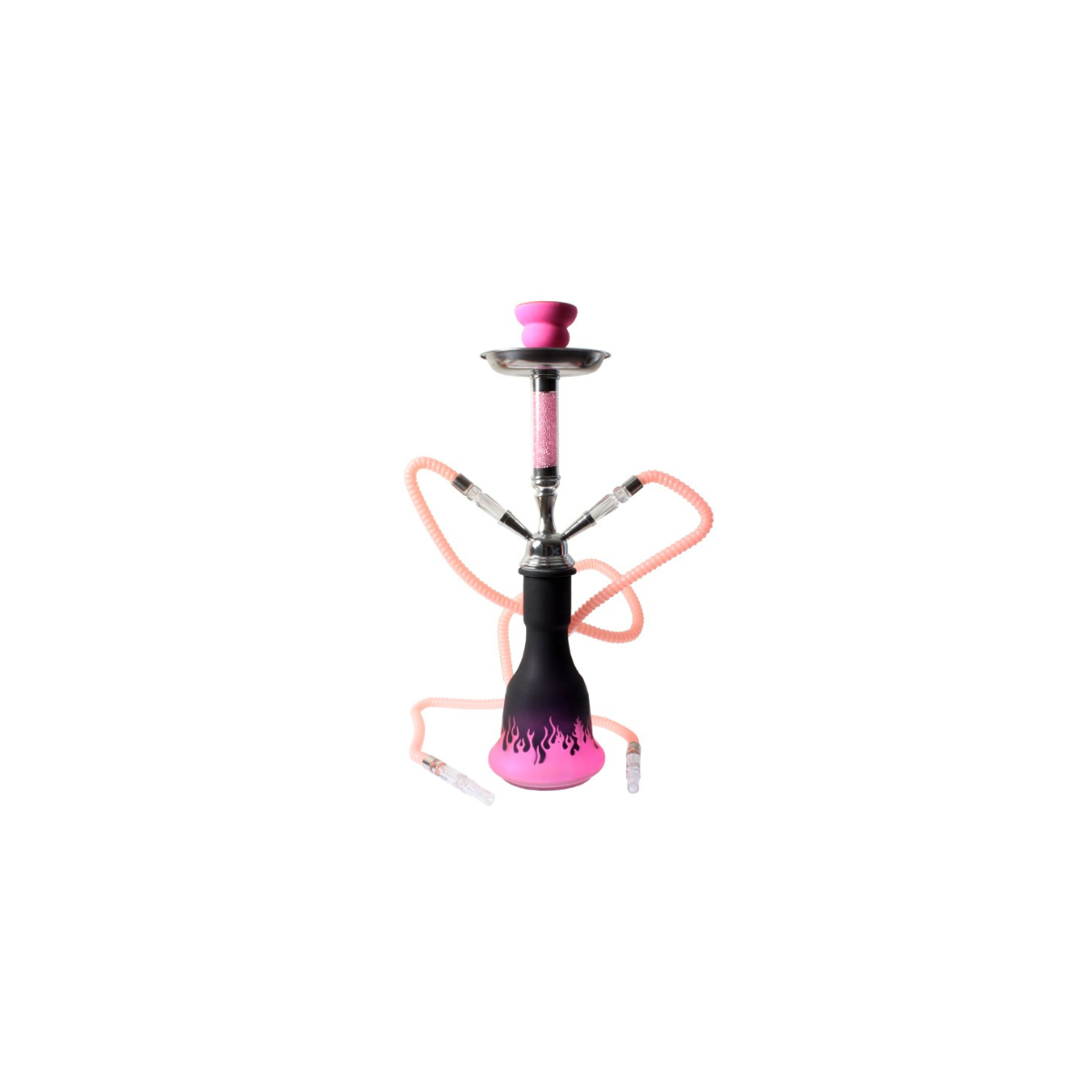 Vandpibe Pink Flamme 50cm