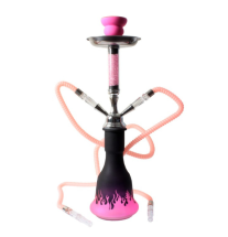 Vandpibe Pink Flamme 50cm