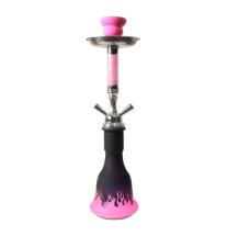 Vandpibe Pink Flamme 50cm