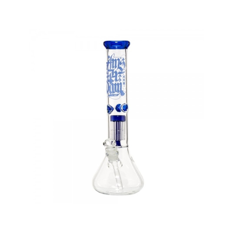 Glas Bong Amsterdam Perc Blå 40cm