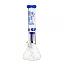 Glas Bong Amsterdam Perc Blå 40cm