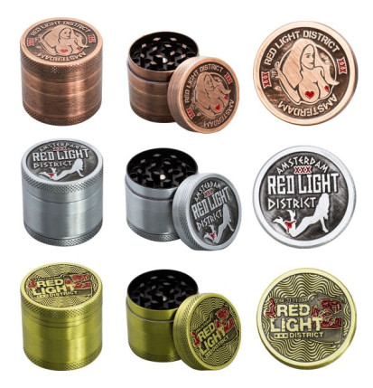 Grinder Red Light 40mm 4 Lags