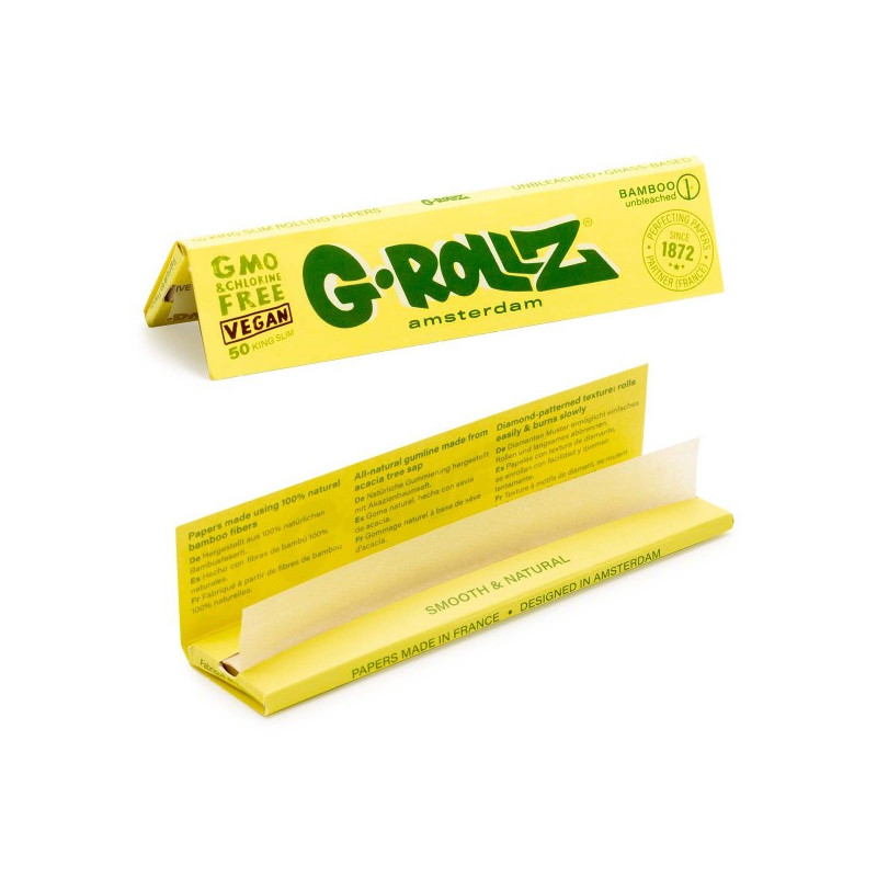 G-Rollz Kingsize Slim Bamboo