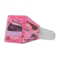 Glas Hoved Cube 18.8mm Pink