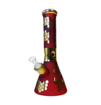 Glas Bong Red Bee 32cm